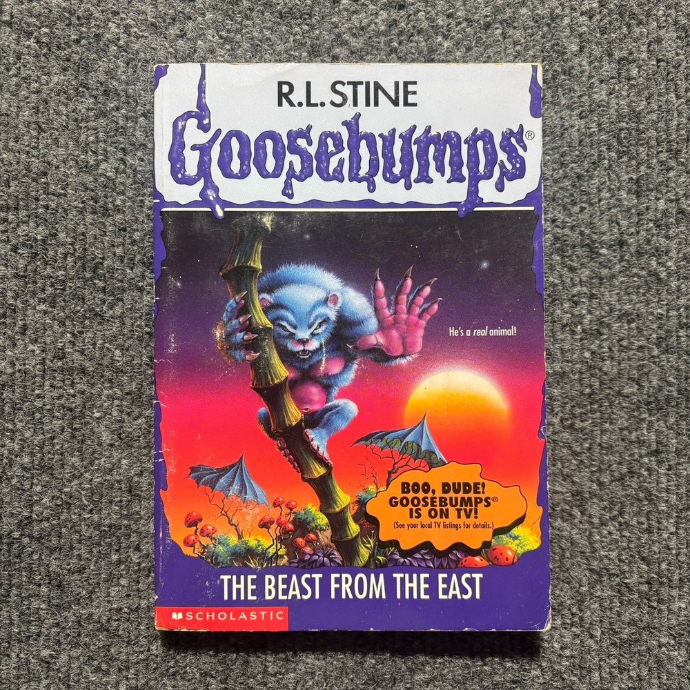 Goosebumps #43 The Beast From The East First Edition 1st Print RL Stine 1996